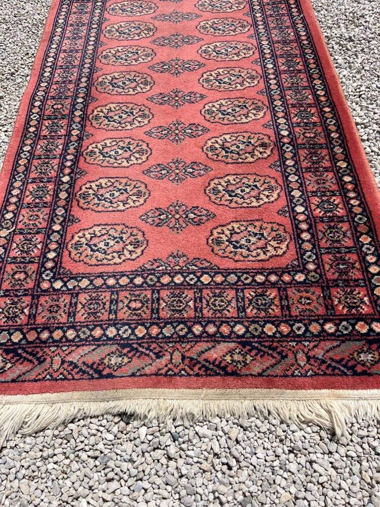 Very large hallway carpet.