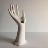 Hand vintage ceramic enamelled