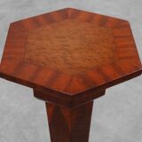 French Burl & Oak Art Deco Console, 1925