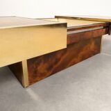 Cofee table with hidden bar by Maison Lancel