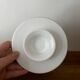 Water butter dish with raised fruits