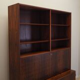 Rosewood bookcase, Danish design, 1970s, designer: Carlo Jensen, production: Hundevad
