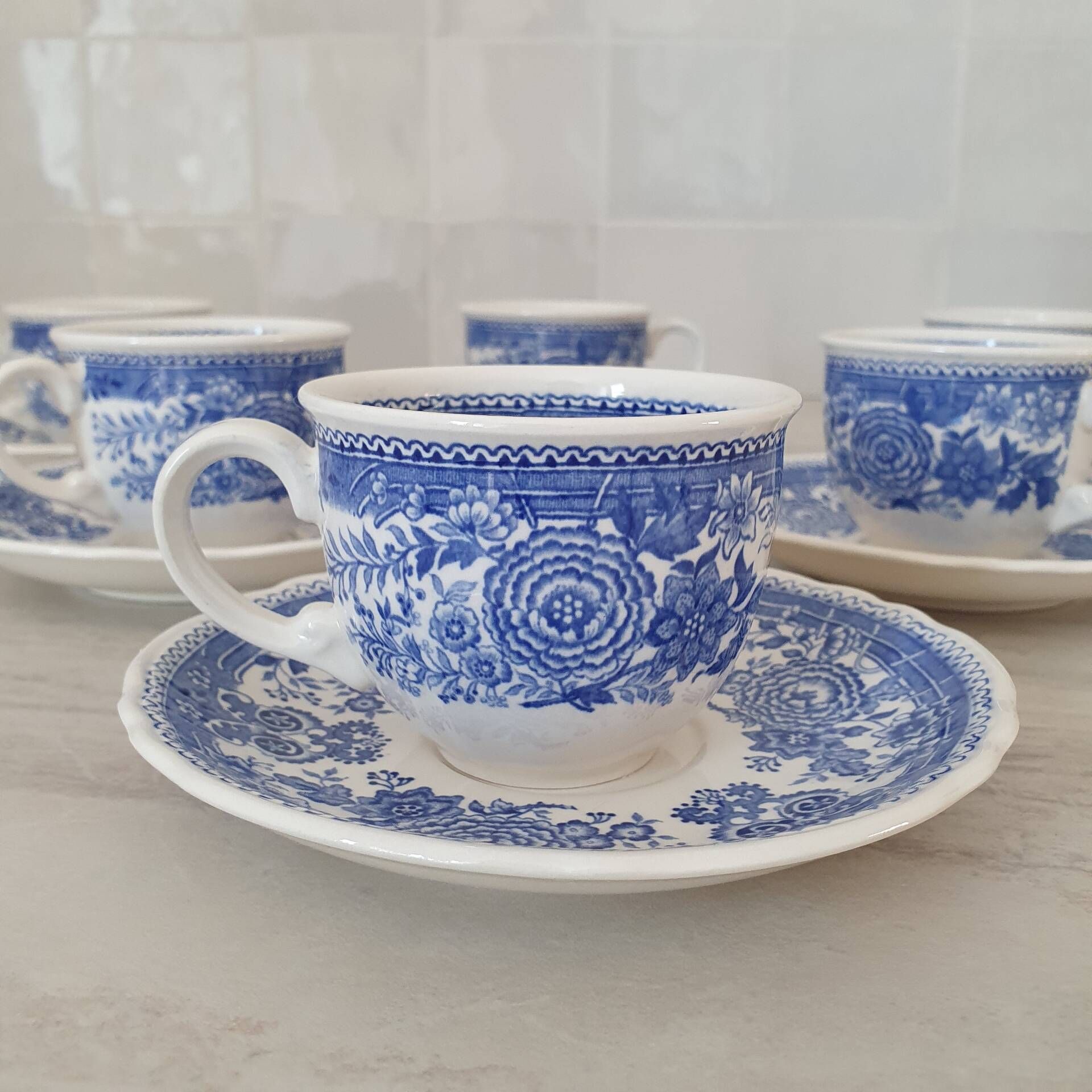 Villeroy & Boch collection Burgenland / Coffee service tea cups saucers