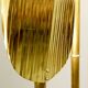 Contemporary Palm Tree Gold Floor Lamp, Italy