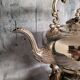 Silver-plated metal samovar kettle, 19th century