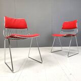 Set of 8 dining chairs by Rudi Verelst for Novalux, 1970s