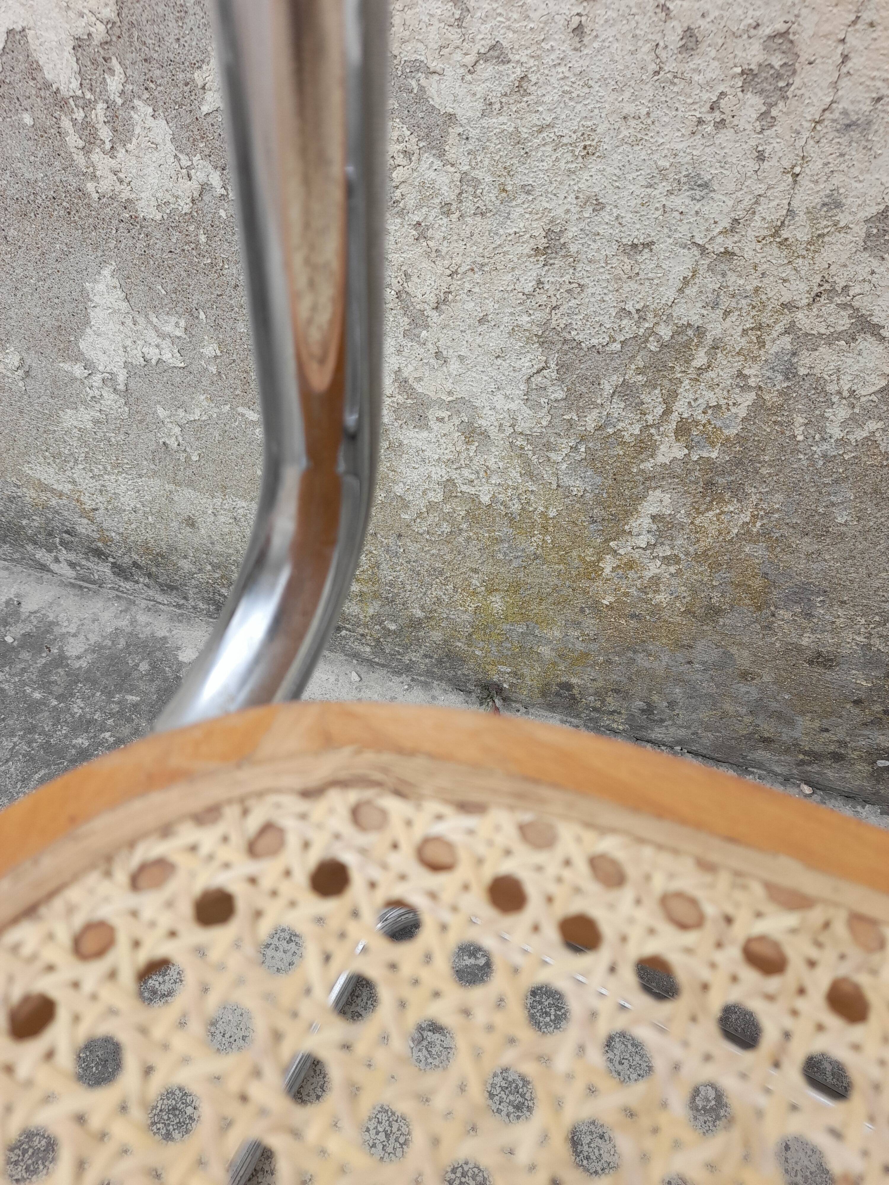 Pair of chairs B32 Marcel Breuer italy