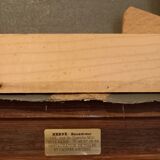 Old painting, oil on canvas, representing a bouquet of flowers, mid-twentieth century