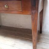 Table d’office L140,5xP80cm XIX° 2 tiroirs