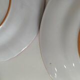 Set of 3 vintage Sainte-Radegonde earthenware plates