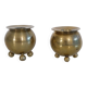 Pair of Swedish brass candlesticks 1970