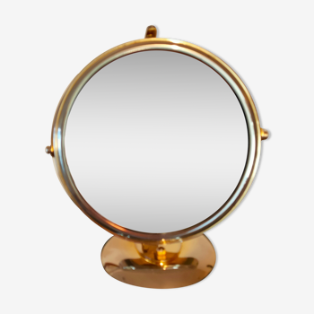 vintage table magnifying mirror