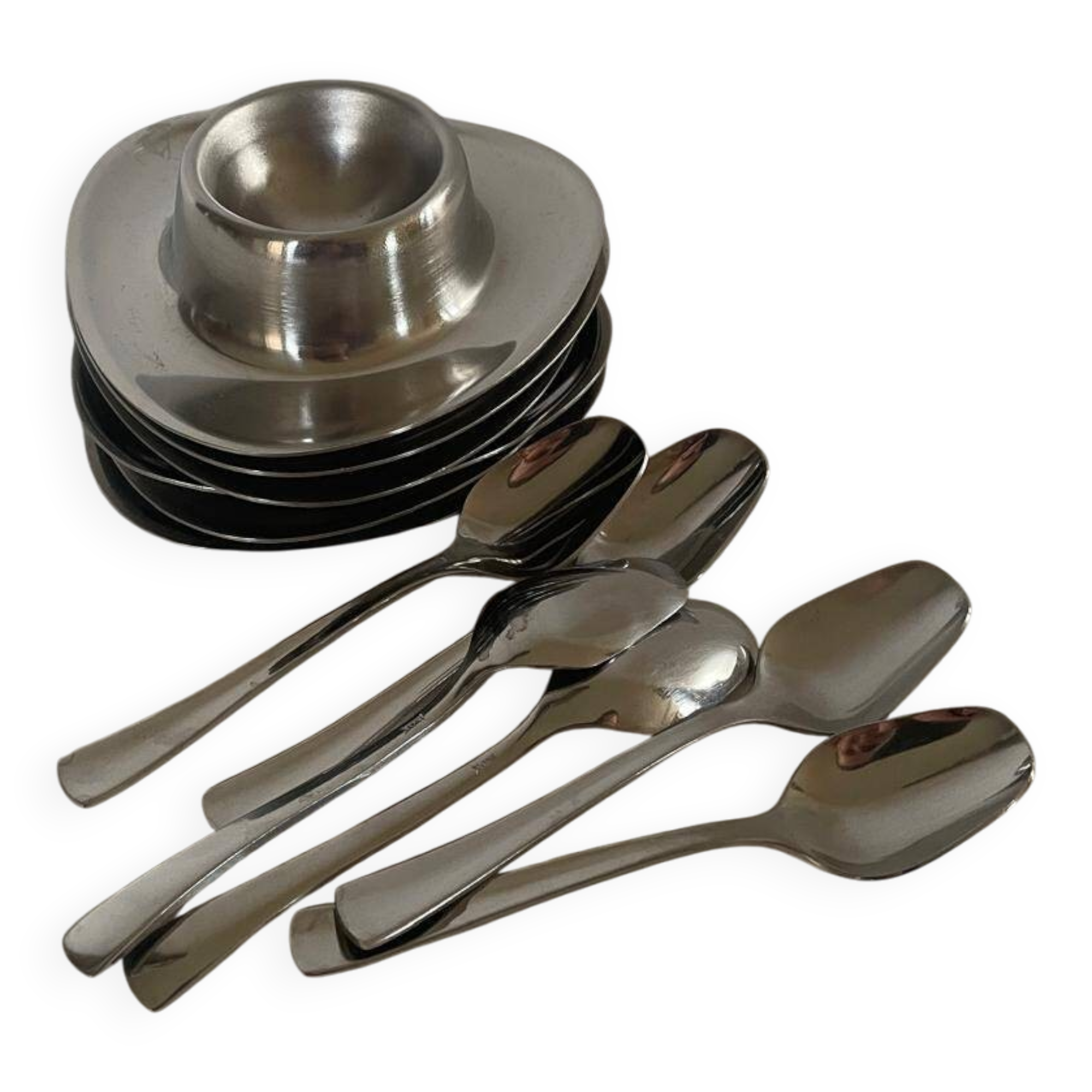 Stainless steel egg cups Guy Degrenne