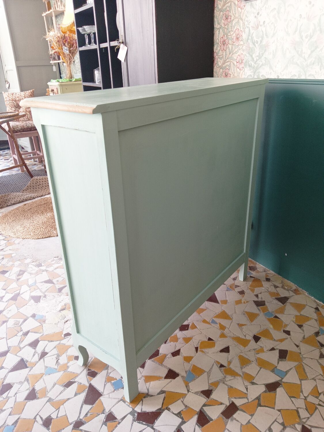 Bibus revisited blue and wood