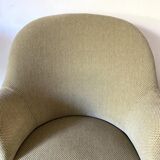 Velvet toad armchair like new