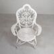 Vintage bamboo, rattan armchair with armrests, 1950s