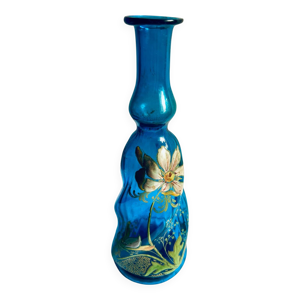 Carafe en verre bleu - turc
