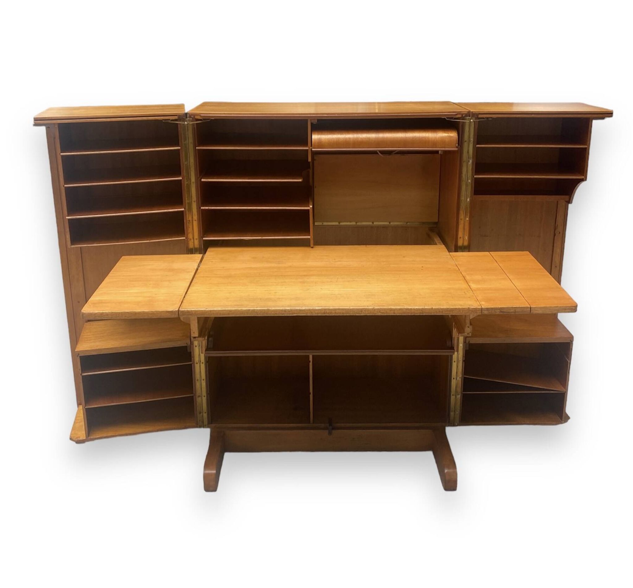 Mahogany cabin desk - 1930s/40s
