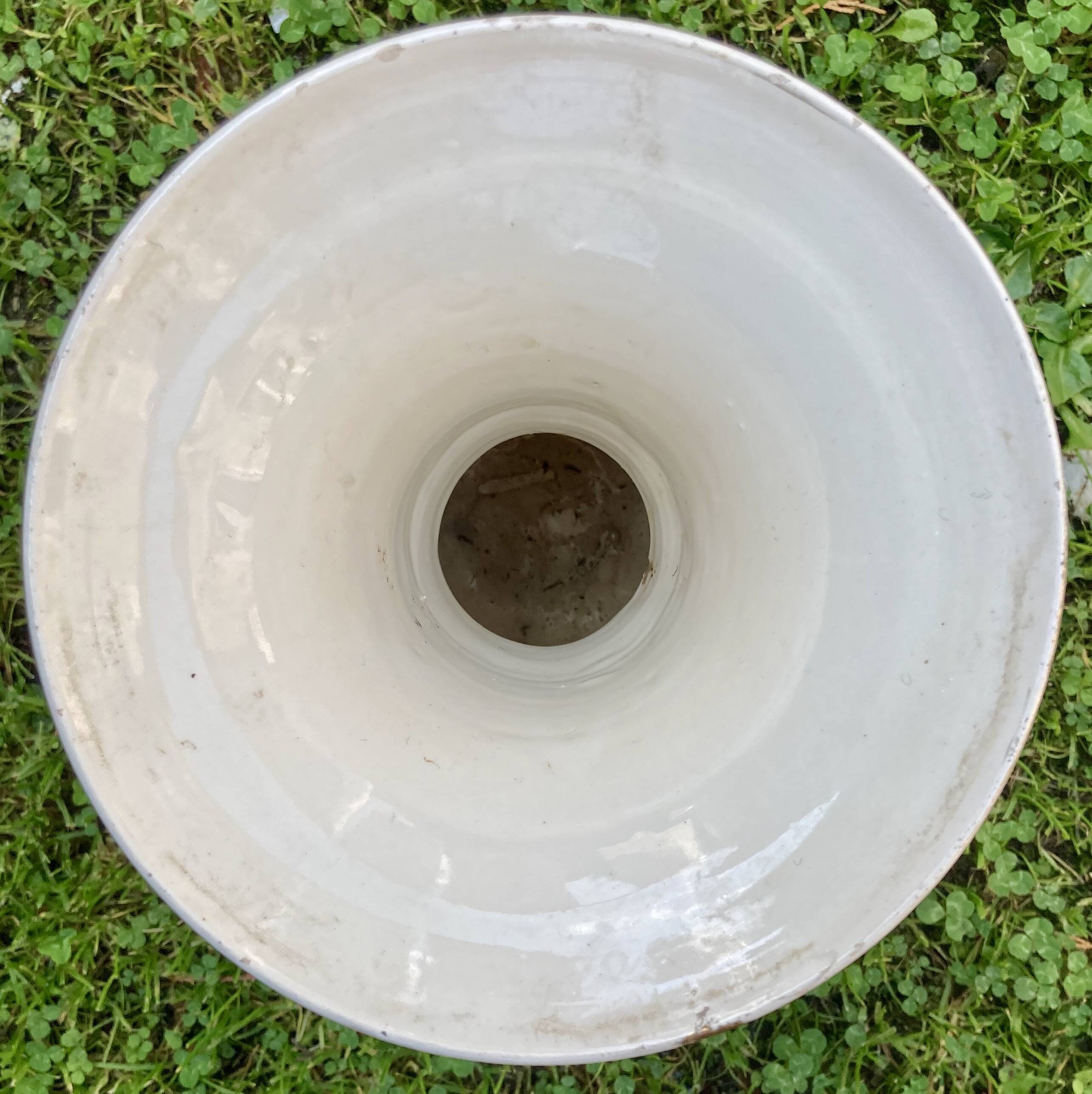 Monaco ceramic vase - Monte Carlo 1950s, fish decor - XXL dimensions