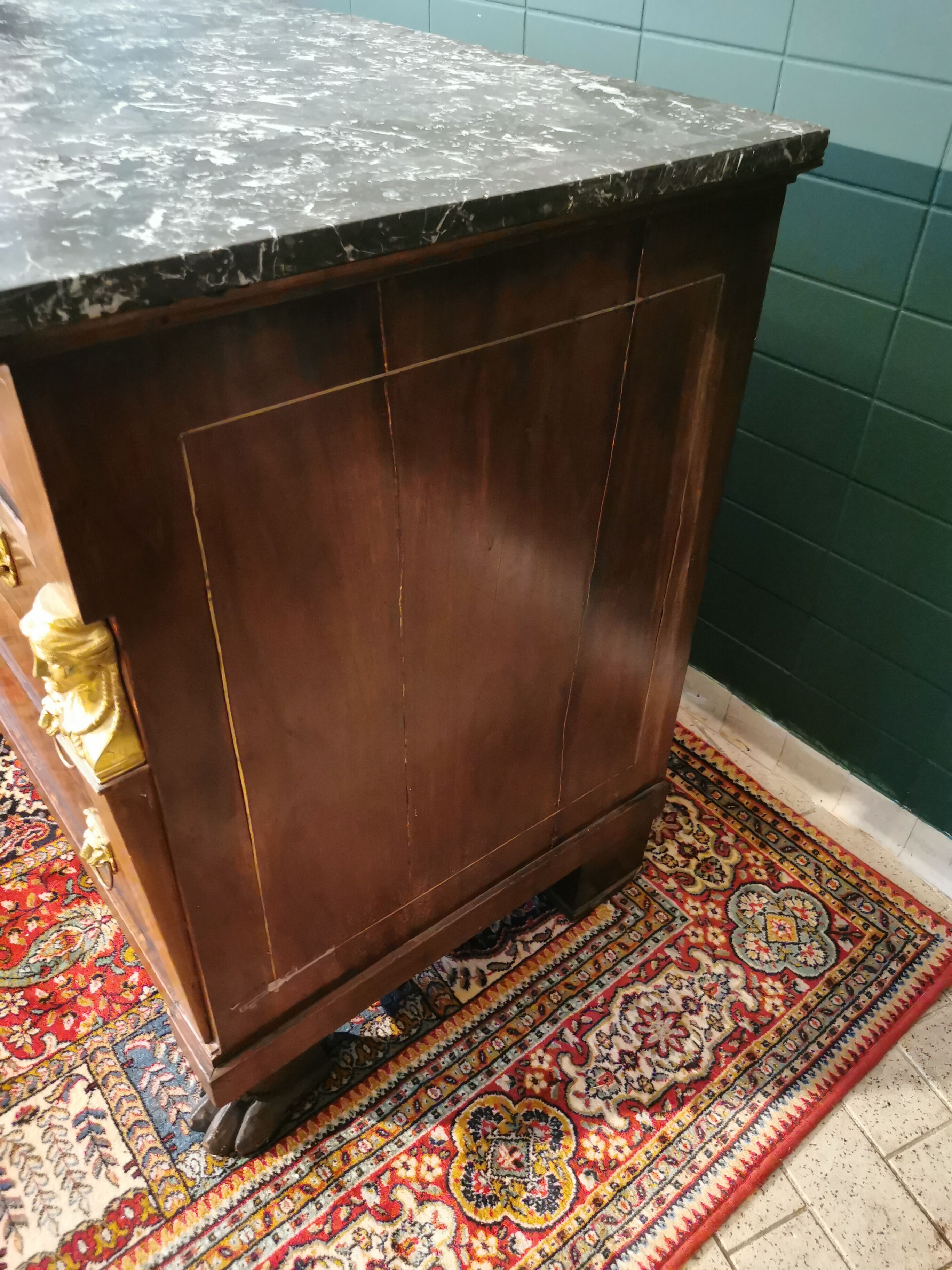 Chest of drawers back from Egypt
