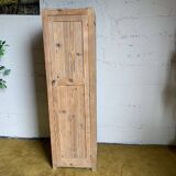 Wardrobe with 1 raw wood door