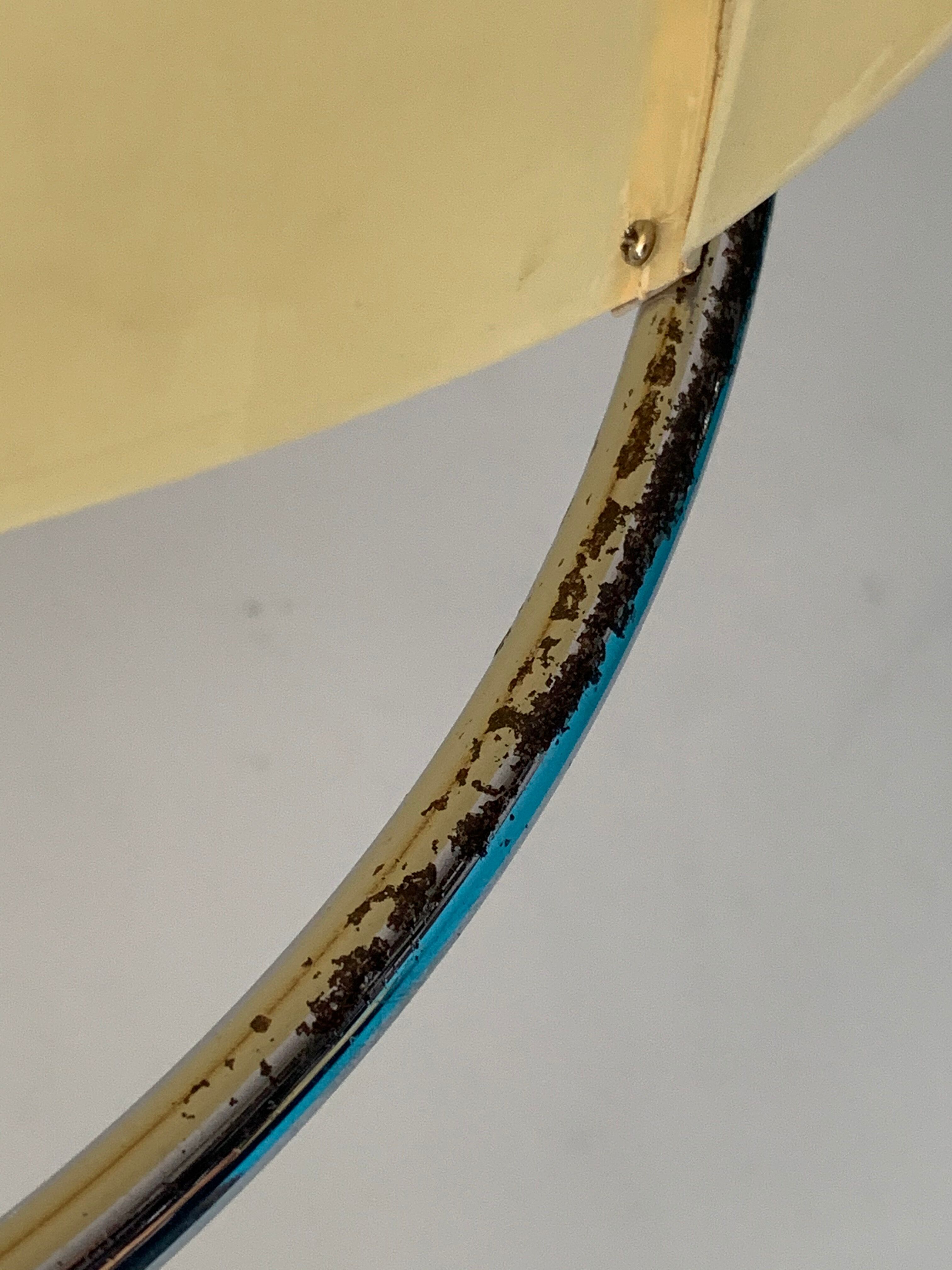 Harvey Guzzini adjustable arc lamp 1960