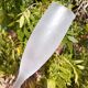 Lot of frosted bubble glass champagne flutes from Biot glassware.