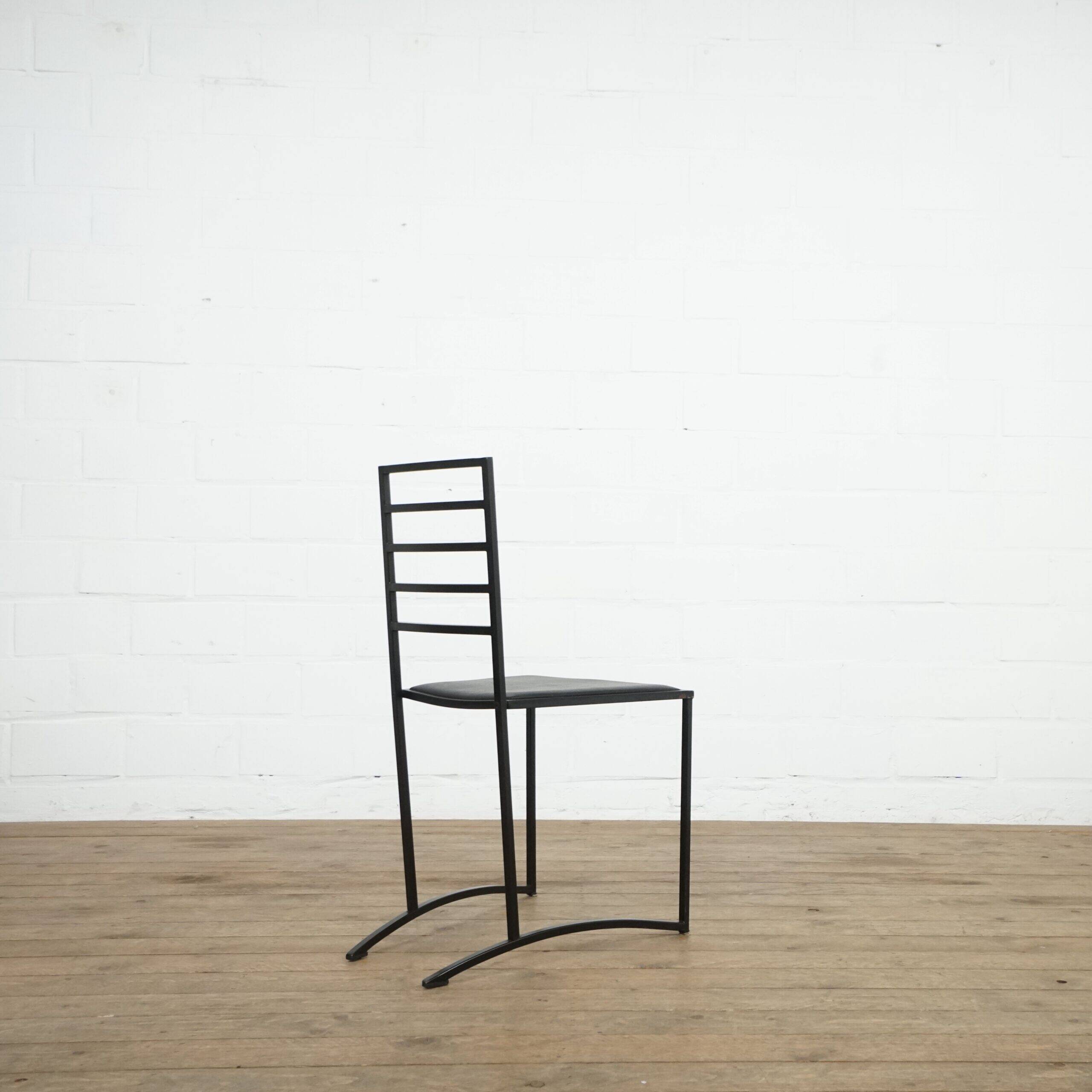 Set of 4 postmodern dining chairs