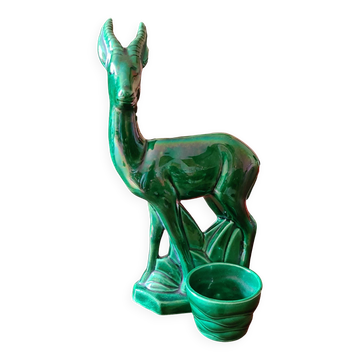 Antelope in St Clément earthenware