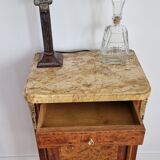 Low furniture marquetry style louis XVI