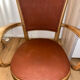 Pair of Fischel armchairs in bent wood