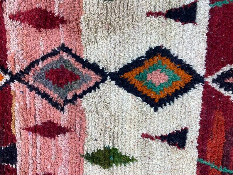 Colorful Moroccan wool rug 150/250cm