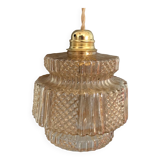 Glass pendant light