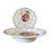 Pair of antique petits fours dishes in Choisy-le-Roi earthenware.
