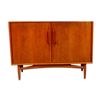 Meuble rangement 2 portes 1960 SWISS TEAK
