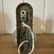 Art Deco wall lamp in metal and glass