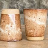 2 mugs en grès de Roger Jacques