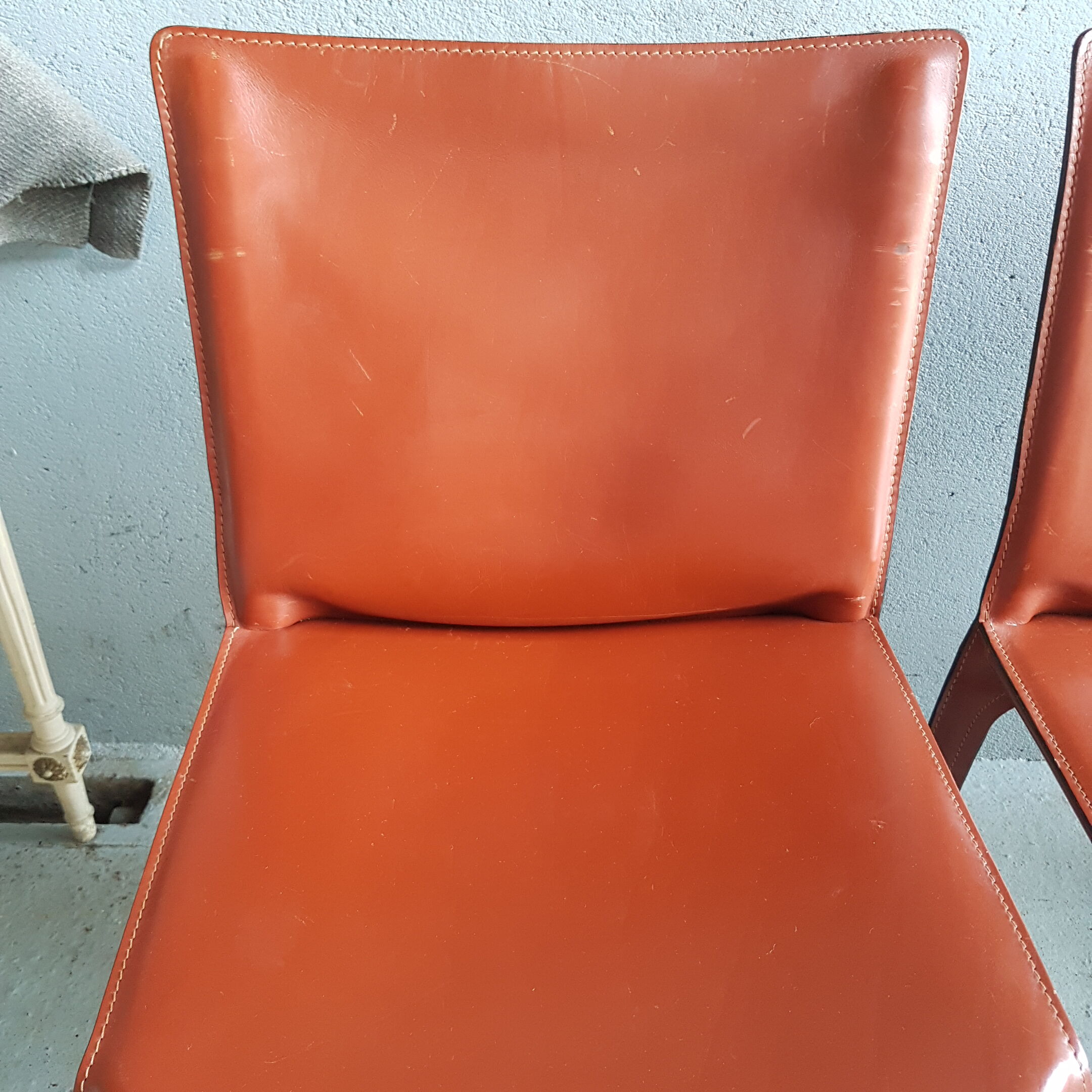 Cab 412 chairs by Mario Bellini for Cassina