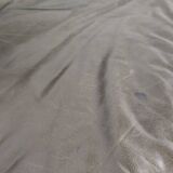 Modulable sofa an armchair in leather and wood