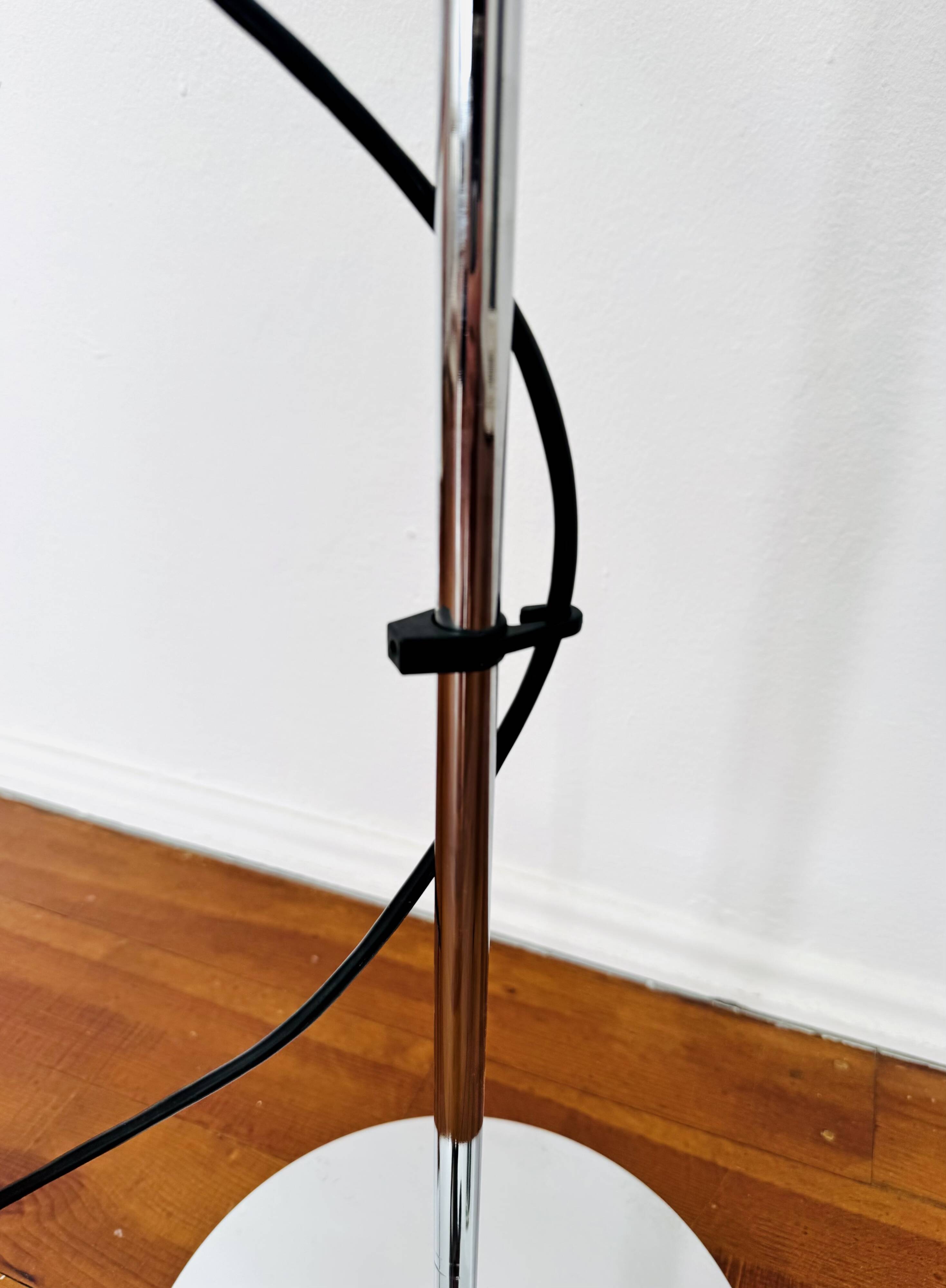 Adjustable Space Age Gallery Spot Floor Lamp by Arnold Berges for Staff