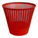 Vintage Syla orange waste paper basket