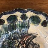 Splendid ceramic plate by Alice Colonieu.