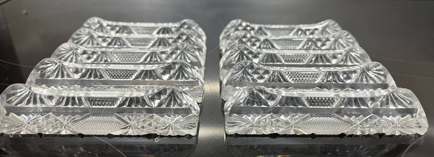 10 crystal knife holders