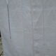 Handmade linen sheet on 3 sides