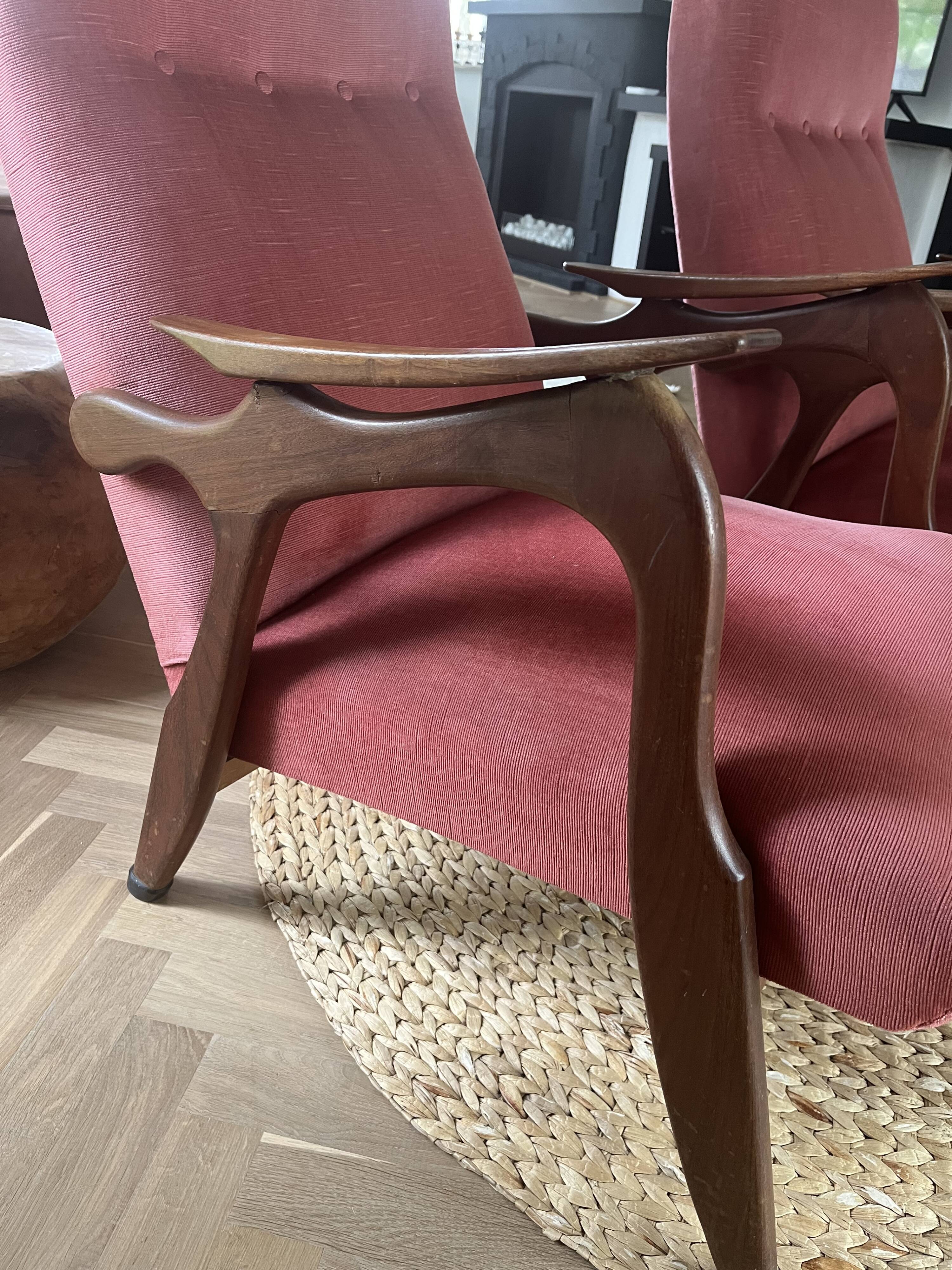 Set of 2 vintage armchairs