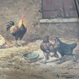 Still life painting by AS Sauvage