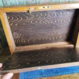 Antique English campaign writing box
