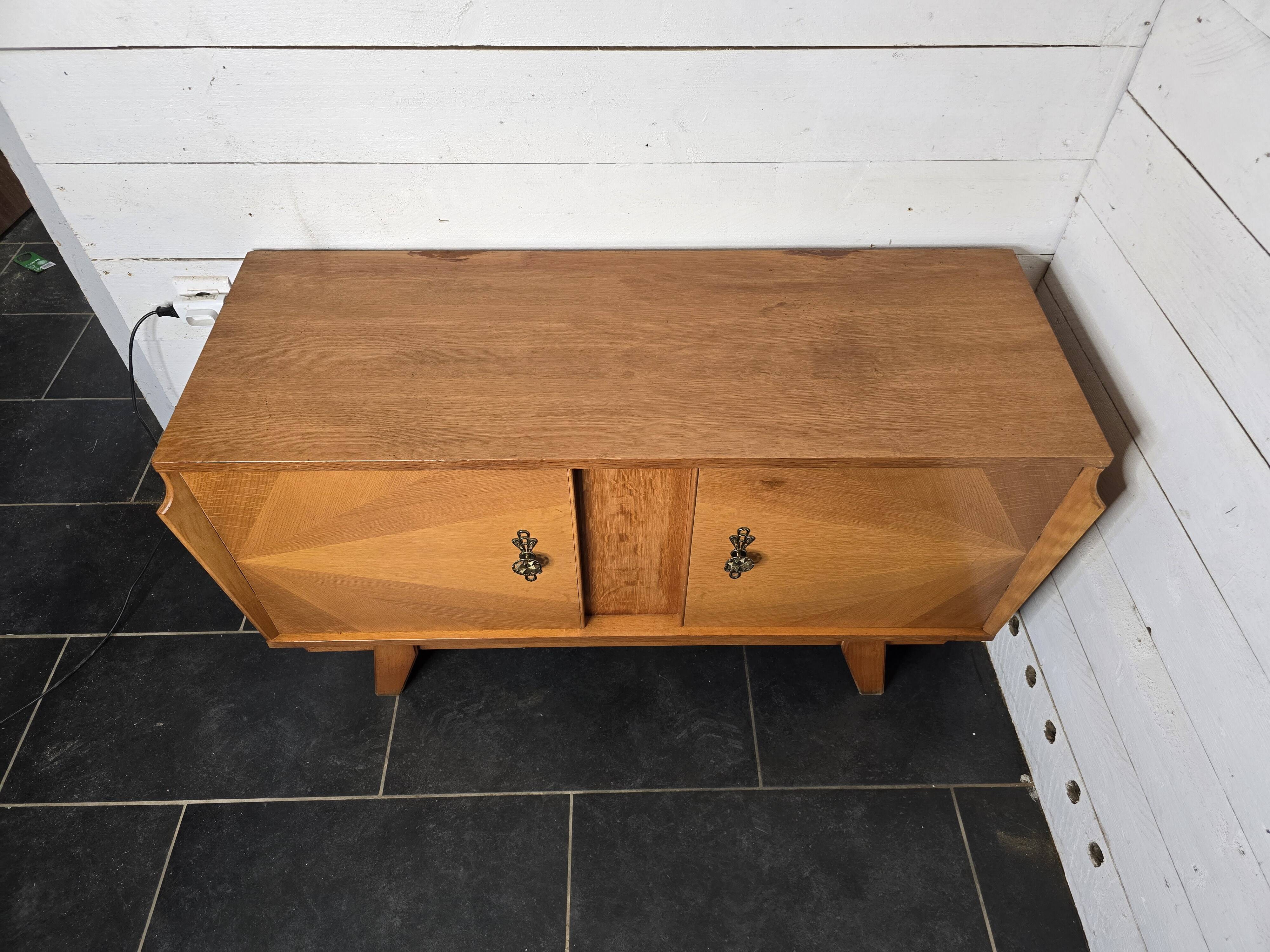 Vintage oak sideboard from the 60s