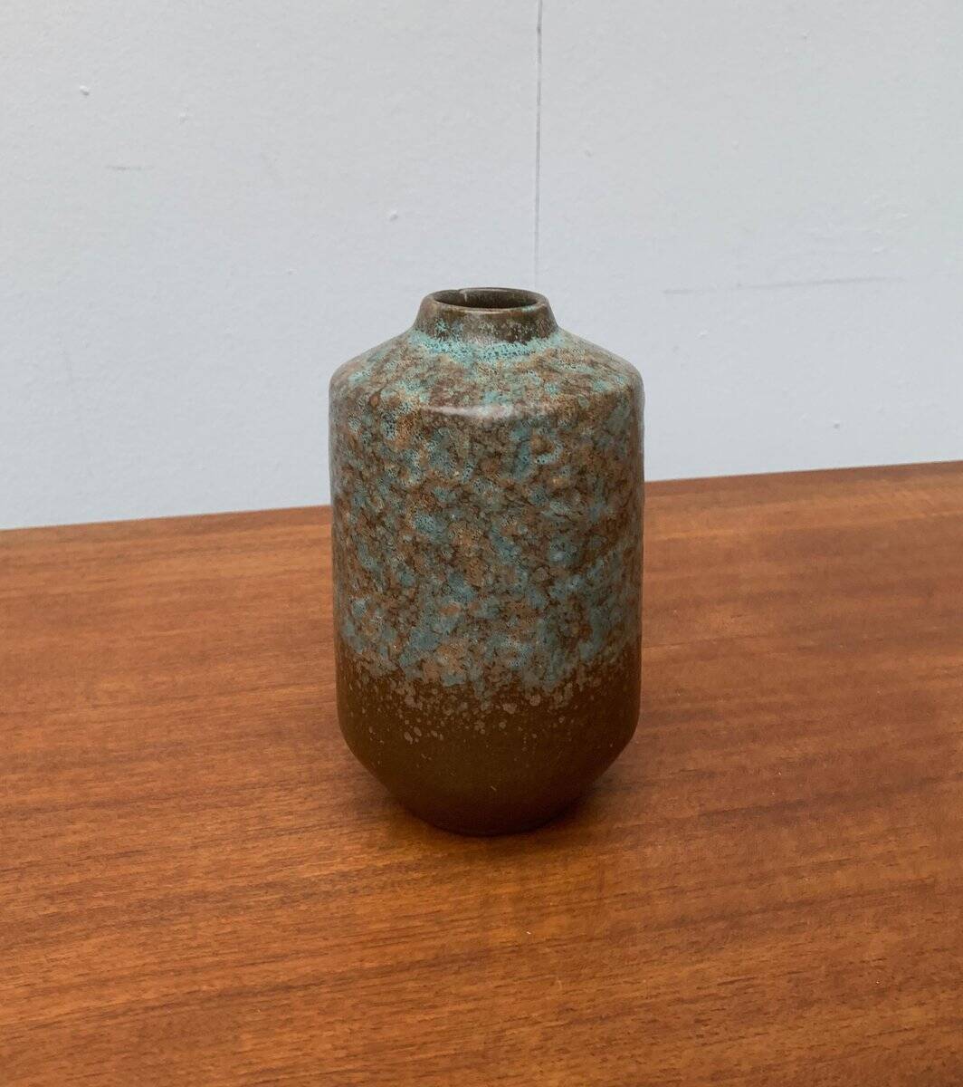 East German pottery vase from the mid-century by Strehla Keramik.