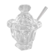 Mustard maker and his baccarat crystal spoon